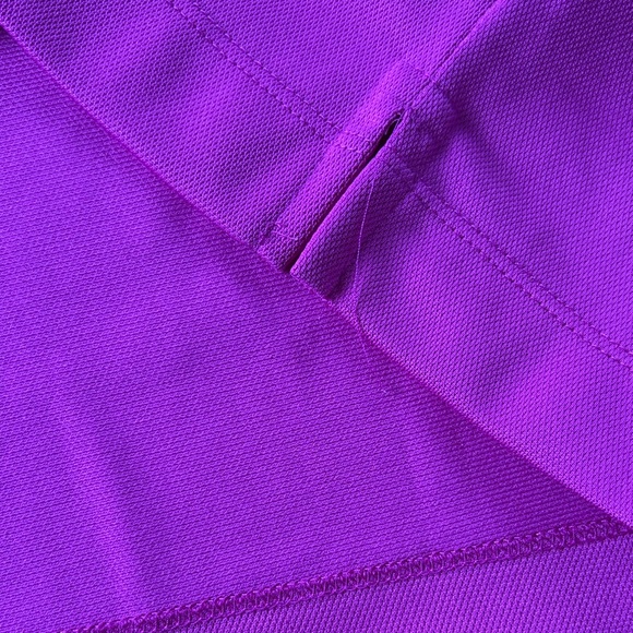 Nike Vibrant Purple Men's Golf Shirt - Size L - Picture 4 of 5